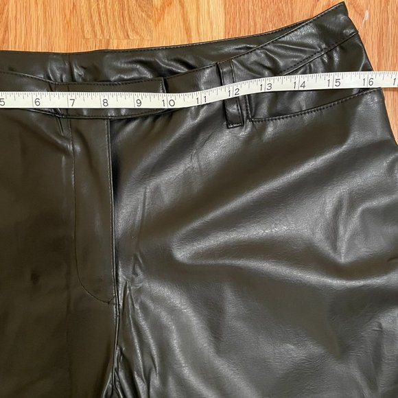 Vintage Kathy Ireland 90s Y2K PVC Faux Leather Pants NWOT - Picture 6 of 10